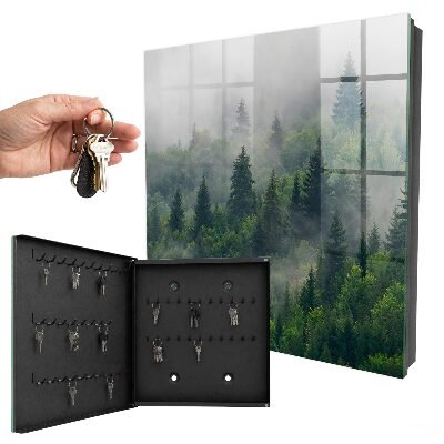 Schlüsselkasten mit Motiv Nebelwald