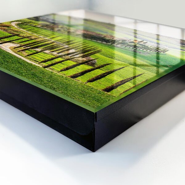 Schlüsselbox mit Motiv Toskana-Landschaft