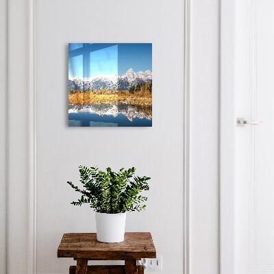 Schlüsselbox im Design Goldener Herbst