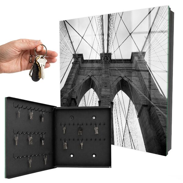Schlüsselkasten mit Motiv Architektonische Brücke