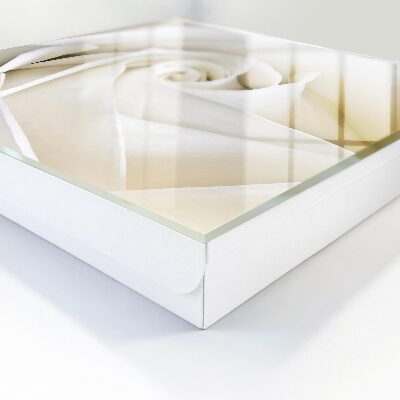 Schlüsselbox für die Wand im Design Weiße Rose