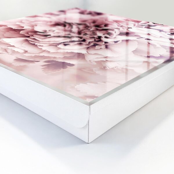 Schlüsselbox für die Wand mit Motiv Rosa Blume