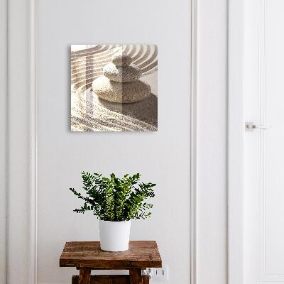 Schlüsselbox im Zen-Kompositionsdesign