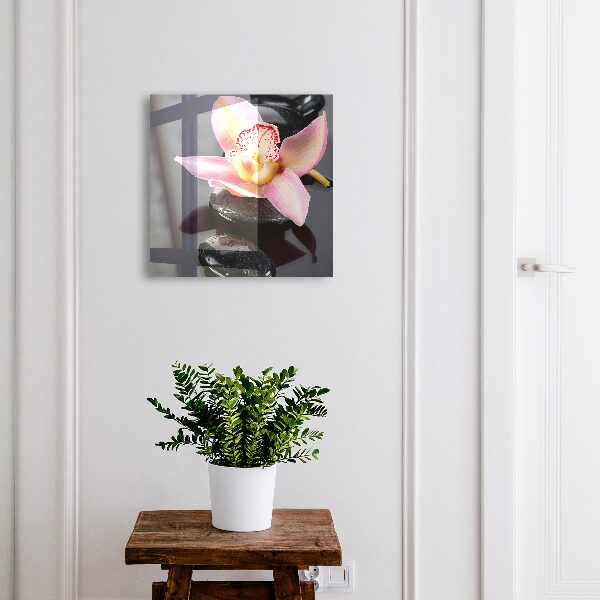 Schlüsselbox zur Wandmontage Orchideensteine