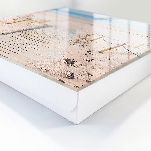 Schlüsselbox mit Meeresstrand-Motiv