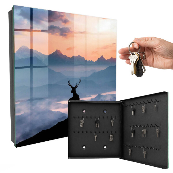 Schlüsselbox für die Wand Motiv Harmonie der Berge