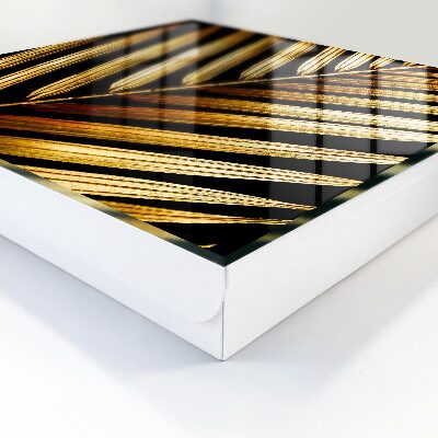 Schlüsselbox im eleganten Blatt-Design
