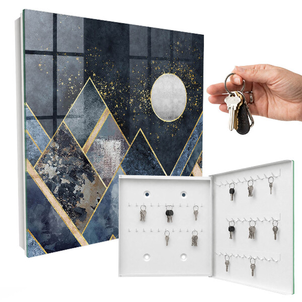 Schlüsselkasten mit Motiv Himmelsgeometrie