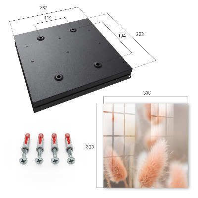 Schlüsselbox für die Wand in natürlichem Design