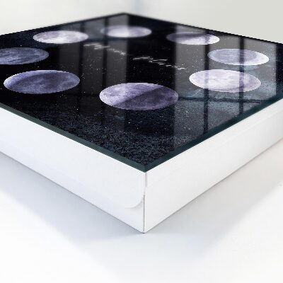 Schlüsselbox mit Mondphasen-Design