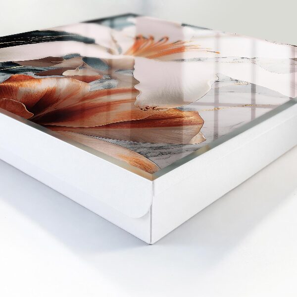Schlüsselbox mit floralem Eleganz-Design