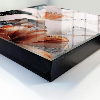 Schlüsselbox mit floralem Eleganz-Design