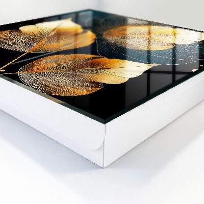Schlüsselbox zur Wandmontage Design Blätter der Eleganz