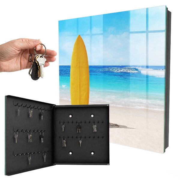 Schlüsselkasten mit Motiv Ein Paradies für Surfer