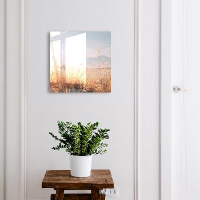 Schlüsselbox für die Wand im Design Wiese