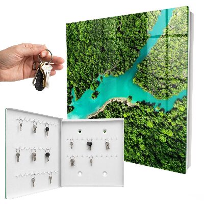 Schlüsselbox in Grünem Paradies Design
