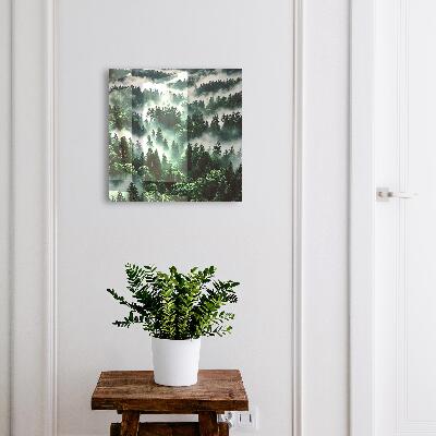 Schlüsselkasten mit Motiv Nebelwald