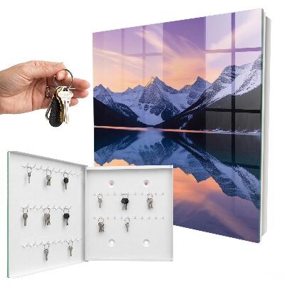 Schlüsselbox für die Wand im Design Bergwelt