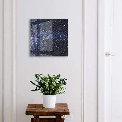 Schlüsselbox für die Wand Motiv Nachthimmel