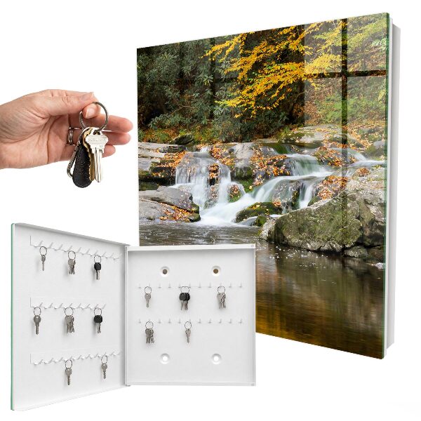 Schlüsselbox für die Wand herbstliches Design
