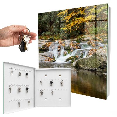 Schlüsselbox für die Wand herbstliches Design