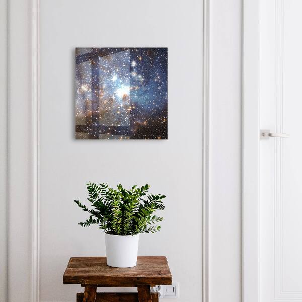 Schlüsselbox für die Wand Motiv Weltraum