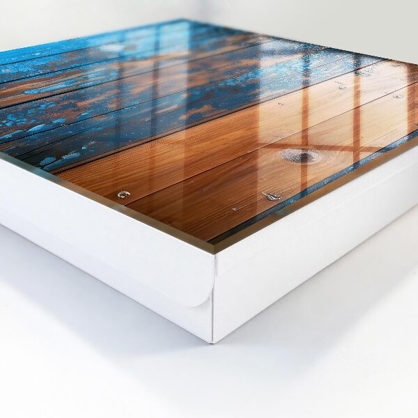 Schlüsselbox mit Holzstruktur