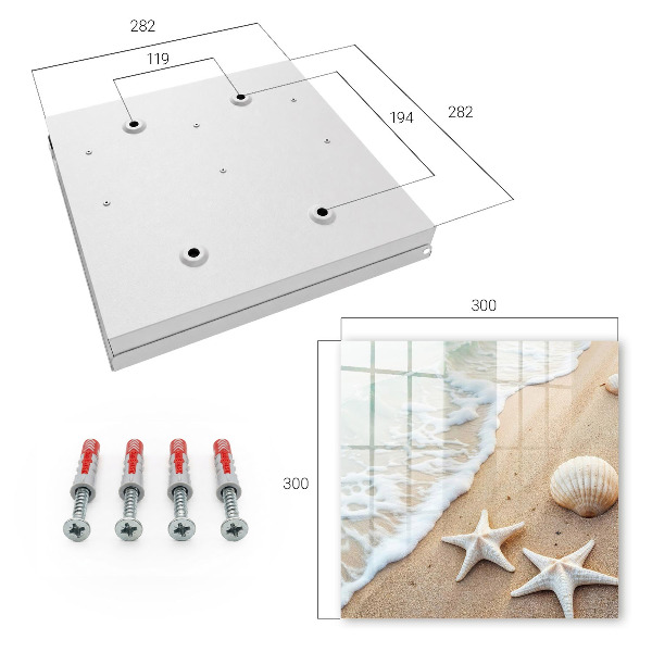 Schlüsselbox Motiv Paradiesstrand