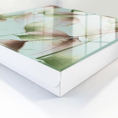 Schlüsselbox zur Wandmontage Design Blätter der Natur
