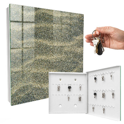Schlüsselbox zur Wandmontage Design Sandwellen