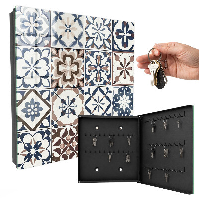 Schlüsselkasten mit Arabeskenmosaik