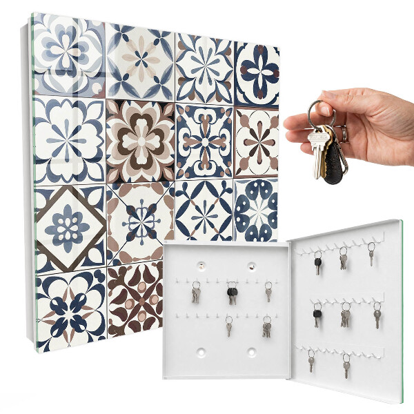 Schlüsselkasten mit Arabeskenmosaik