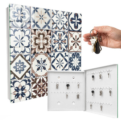 Schlüsselkasten mit Arabeskenmosaik