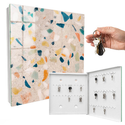 Schlüsselbox mit kreativem Mosaik-Design