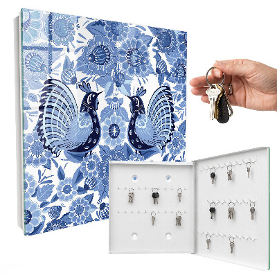 Schlüsselkasten mit Volksvögel Motiv