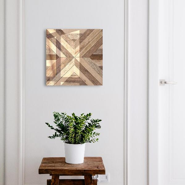 Schlüsselbox aus Holzgeometrie