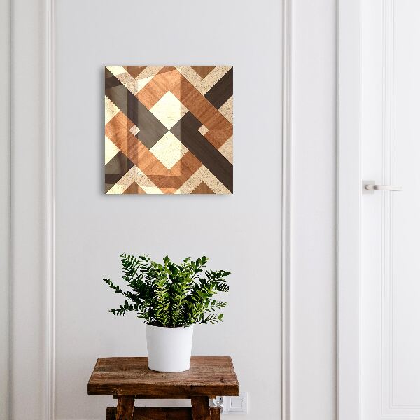 Schlüsselbox zur Wandmontage im modernen geometrischen Design