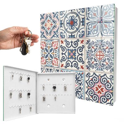 Schlüsselbox mit Mosaikmuster