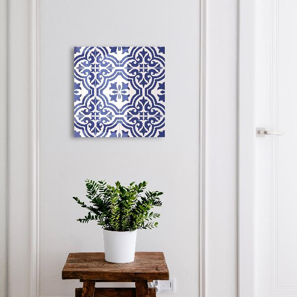 Wand-Schlüsselbox mit geometrischem Design