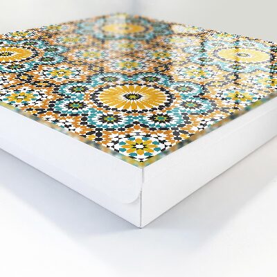 Schlüsselbox zur Wandmontage mit geometrischem Mosaikdesign