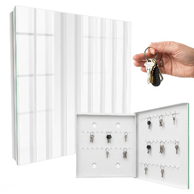 Schlüsselkasten mit vertikalem Streifendesign