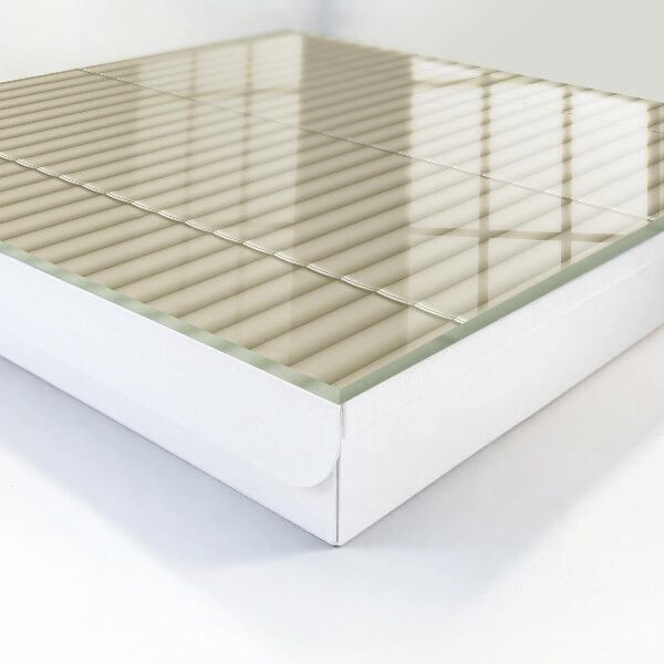 Schlüsselbox in beigem Streifendesign