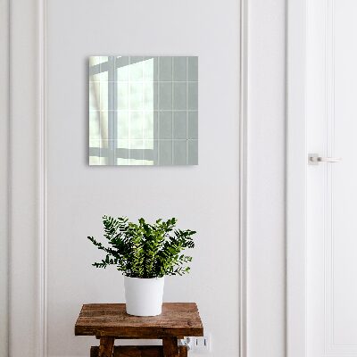 Schlüsselbox in Blau mit Fliesenoptik