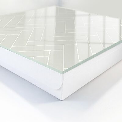 Wand-Schlüsselbox im Design Zarte Fischgräte