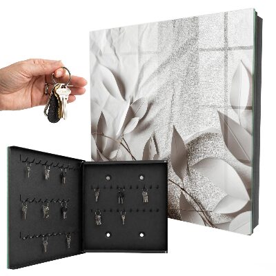 Schlüsselbox für die Wand von Blattstoff