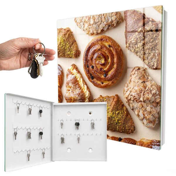Schlüsselbox für die Wand mit Süßigkeiten