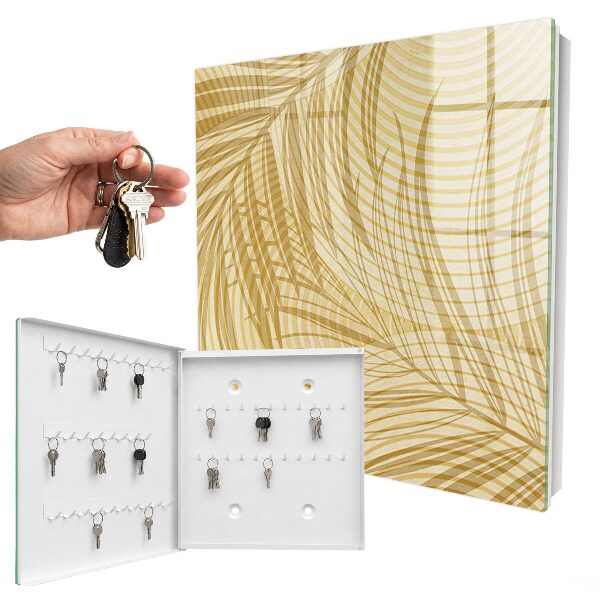 Schlüsselbox Design Blätter der Natur