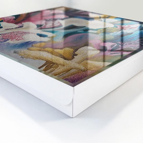 Schlüsselbox zur Wandmontage Motiv Abstrakte Natur