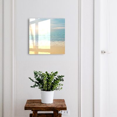 Schlüsselkasten mit Motiv Morgenlandschaft