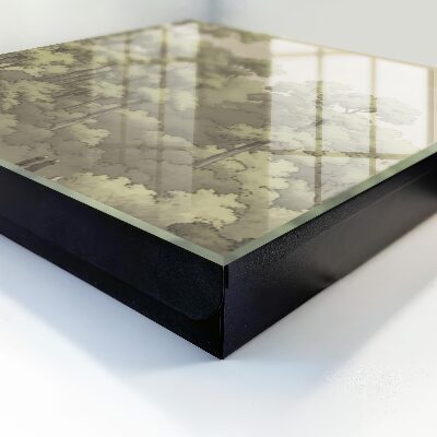 Schlüsselbox für die Wand im Design Grüner Wald
